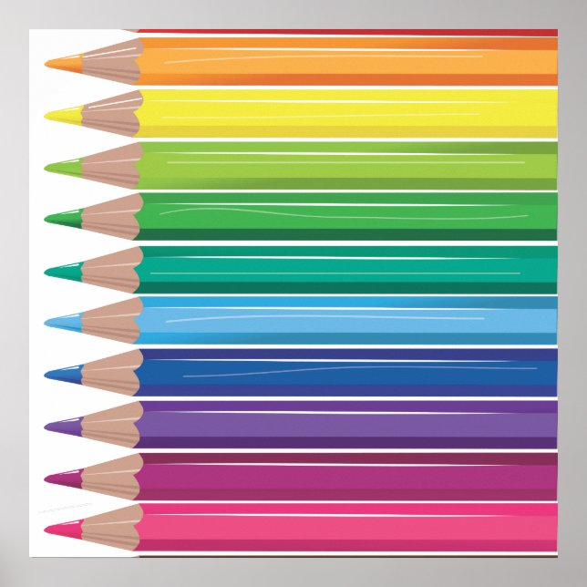 Affiche Crayons (Devant)