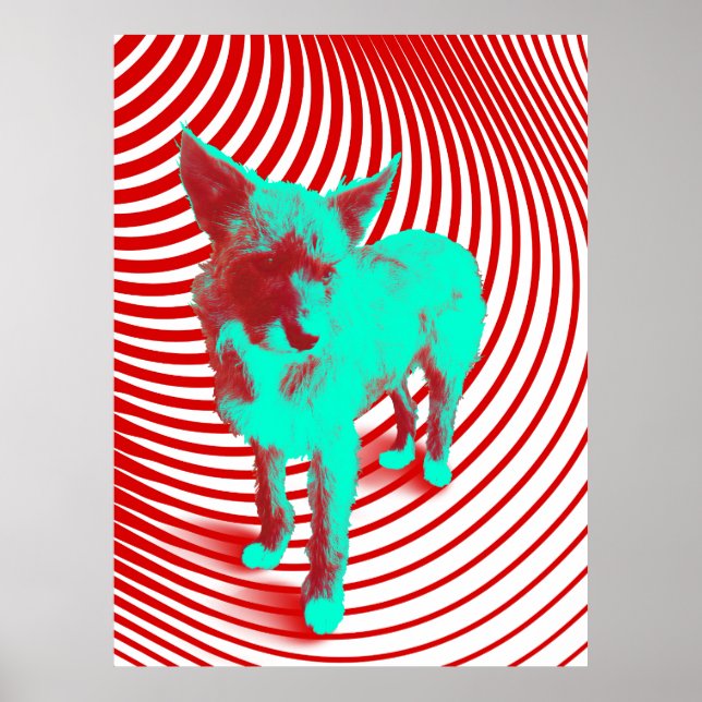Affiche crazy hazie pups (Devant)