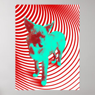 Affiche crazy hazie pups