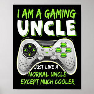 Affiche Crazy Oncle Funky Uncle Jeu Vidéo Jeu Lover Fu