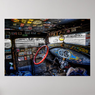 Affiche Crazy Rat Intérieur