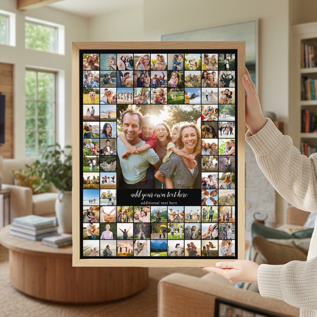Affiche Create Your Own Custom 79 Photo Collage (Créateur téléchargé)