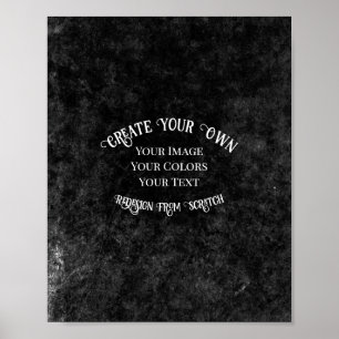 Affiche Create Your Own Custom Design