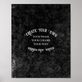 Affiche Create Your Own Custom Design