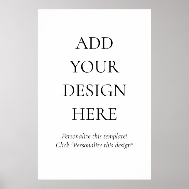 Affiche Create Your Own Wall Art (Devant)