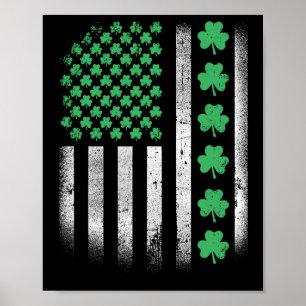 Affiche Création Américaine St. Patrick Jour Irlandais