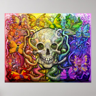 Affiche Création Arc en ciel magique