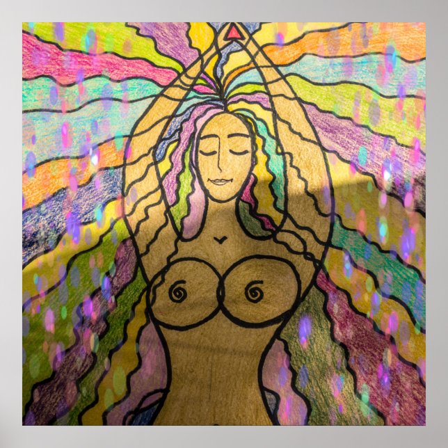 Affiche Création Art moderne (Devant)