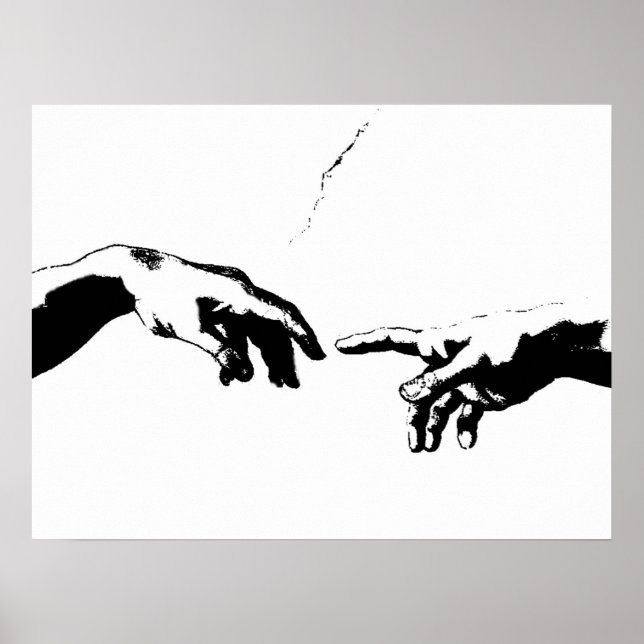 Affiche Création d'Adam (Devant)