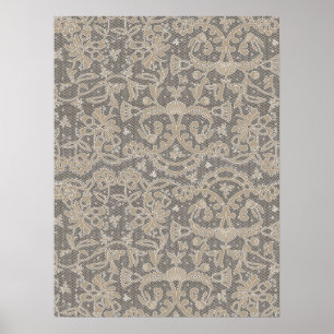 Affiche Création de broderie au crochet