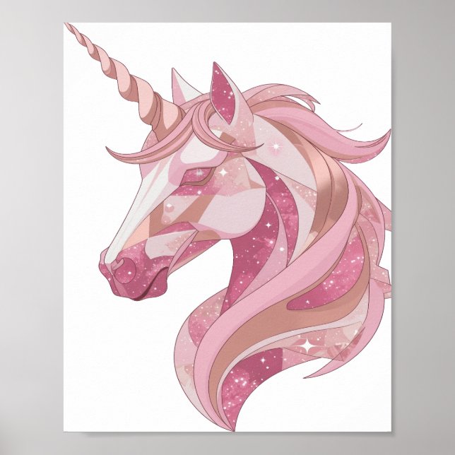 Affiche Création de LICORNE en Argent SNAPPY (Devant)