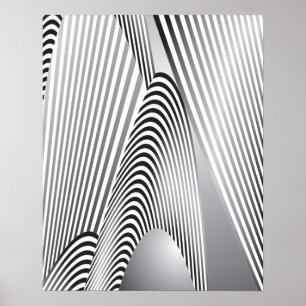 Affiche Création de Motif Abstrait 3