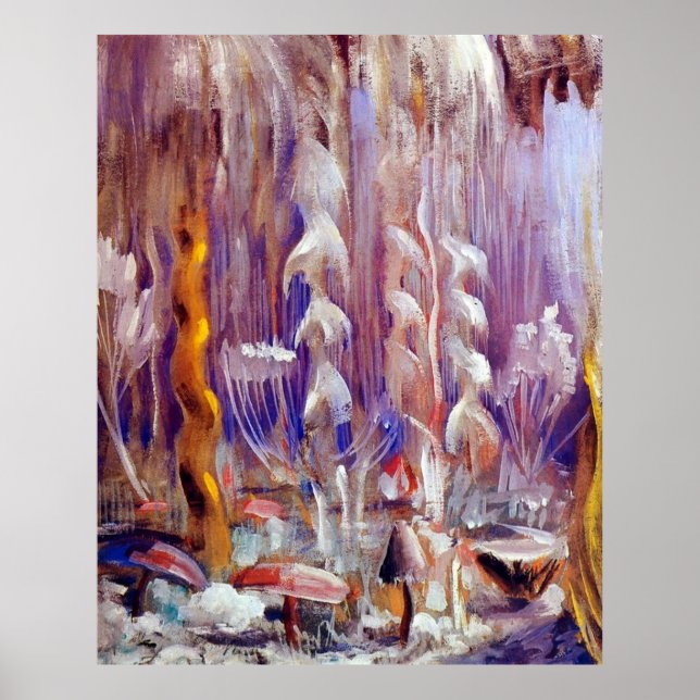 Affiche Création du Monde X par Ciurlionis (Devant)