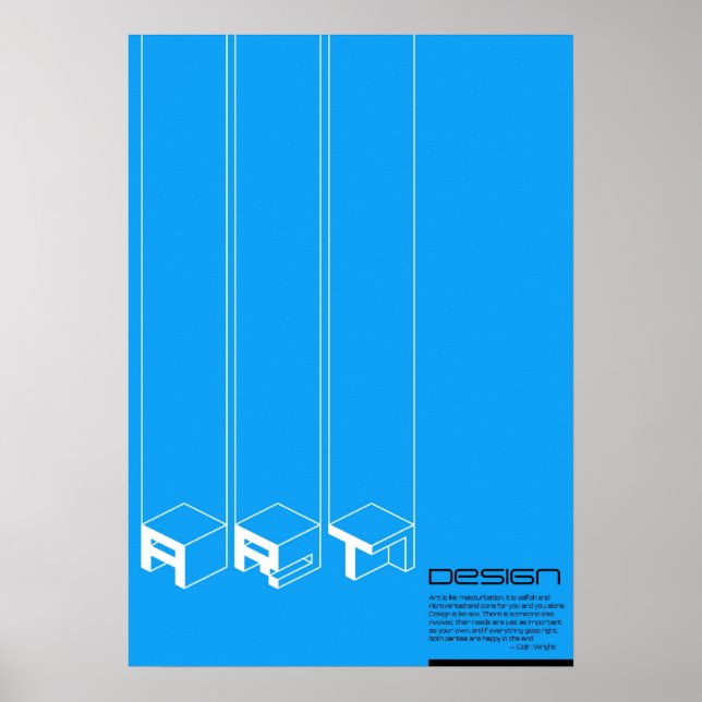 Affiche créative (Devant)