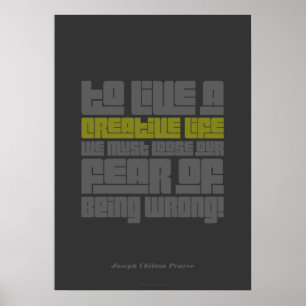 Affiche créative de la vie