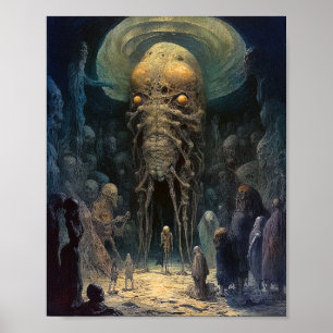 Affiche Créature du sous-monde Alien démon