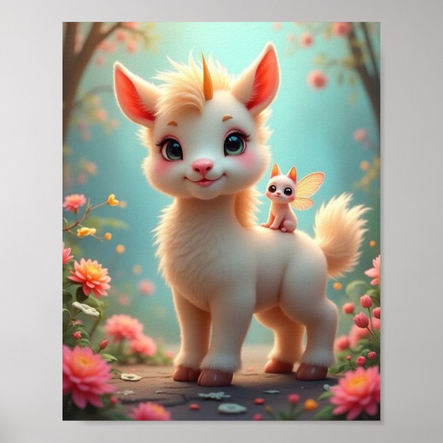 Affiche Créature Unicorne (Devant)