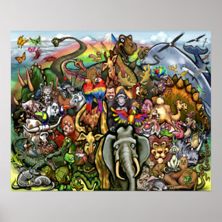 Affiche Créatures Bêtes et Animaux