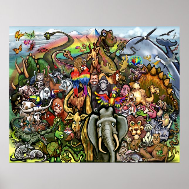 Affiche Créatures Bêtes et Animaux (Devant)
