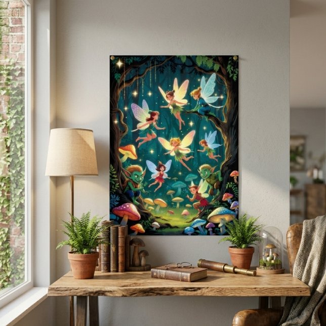 Affiche Créatures de la Forêt Enchantée (Créateur téléchargé)