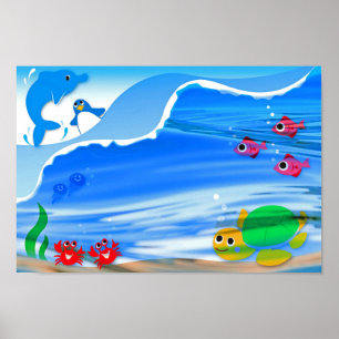 Affiche Créatures d'Undewater