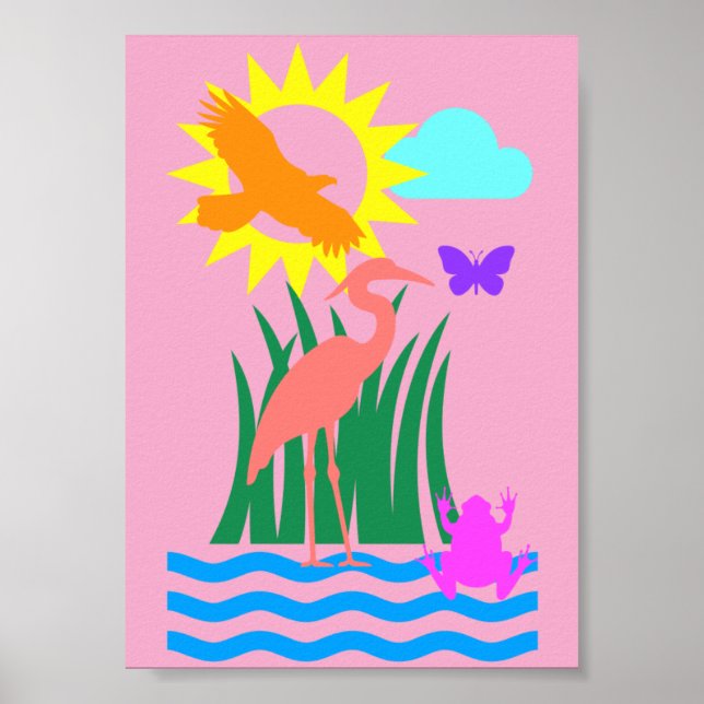 Affiche Créatures Everglade (Devant)