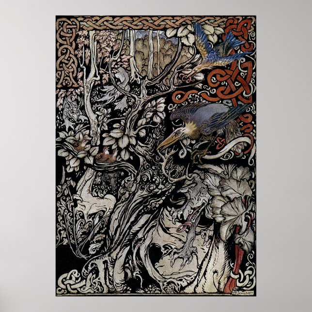 Affiche Créatures sauvages et timides et monstrueuses (Devant)