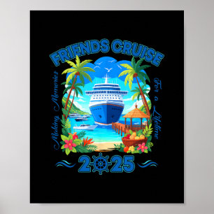 Affiche Créer des souvenirs pour toute une vie, amis corre