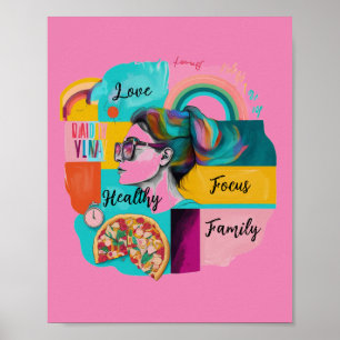 Affiche Créer ma vie de rêve : un conseil de vision pour l