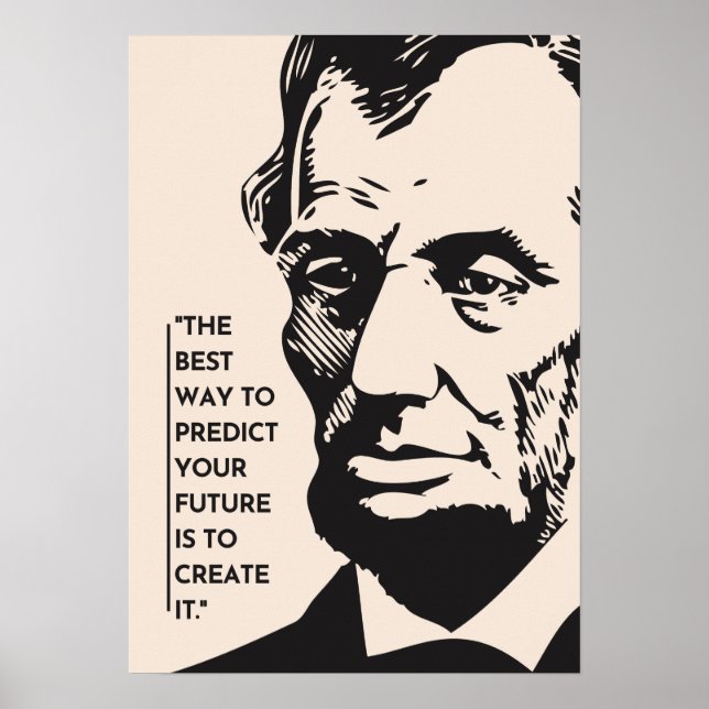 Affiche Créez votre chemin avec Abraham Lincoln (Devant)