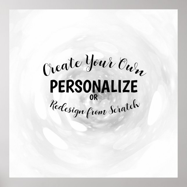 Affiche Créez votre propre (Devant)