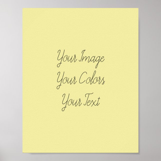 Affiche Créez votre propre (Devant)