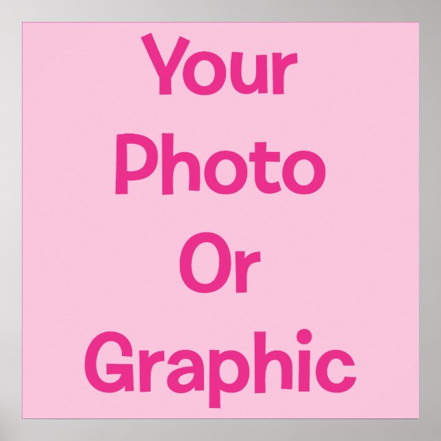 Affiche Créez votre propre (Devant)