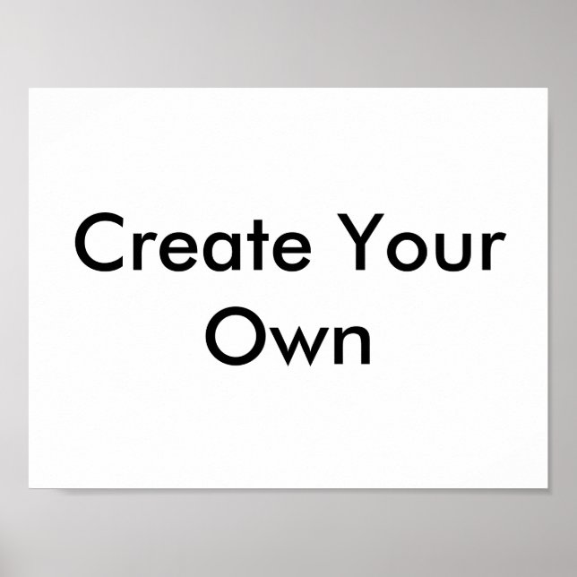 Affiche Créez votre propre (Devant)