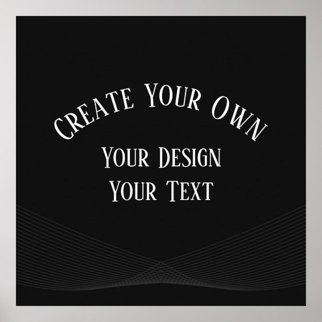 Affiche Créez votre propre (Devant)