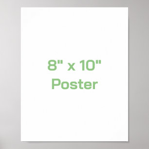 Affiche Créez votre propre 8"x10"