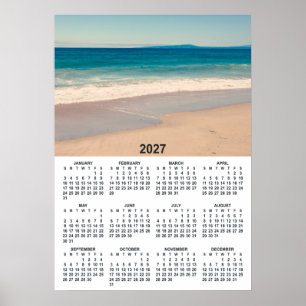 Affiche Créez votre propre calendrier photo 20x28 2027