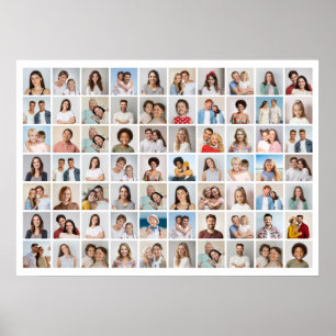 Affiche Créez votre propre collage de 70 photos