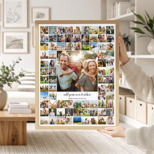 Affiche Créez Votre Propre Collage De 79 Photos Personnali