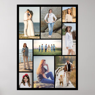 Affiche Créez votre propre collage de 9 photos
