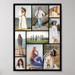 Affiche Créez votre propre collage de 9 photos