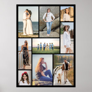 Affiche Créez votre propre collage de 9 photos