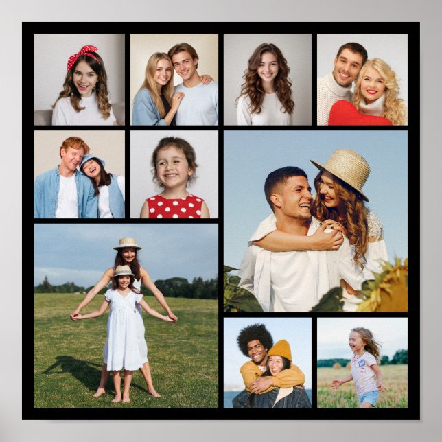 Affiche Créez votre propre collection de photos 10 (Devant)