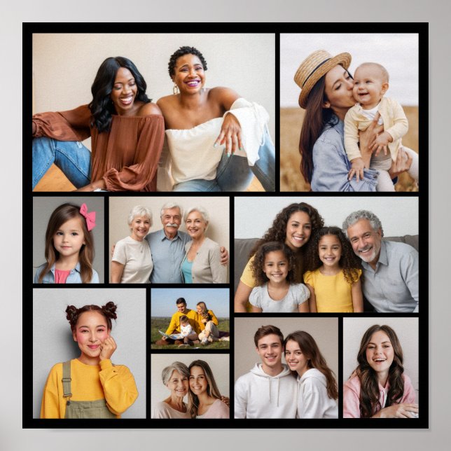 Affiche Créez votre propre collection de photos 10 (Devant)