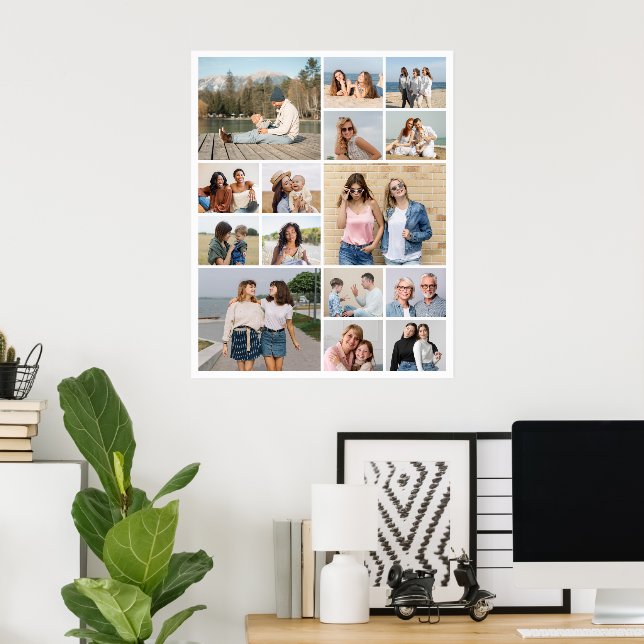 Affiche Créez votre propre collection de photos 15 (Bureau à domicile)