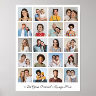 Affiche Créez votre propre collection de photos 20 Ajouter