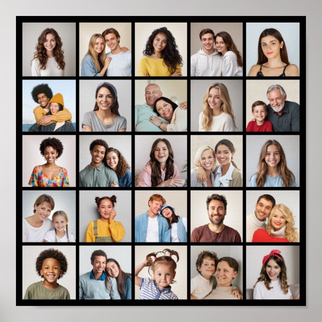 Affiche Créez votre propre collection de photos 25 (Devant)