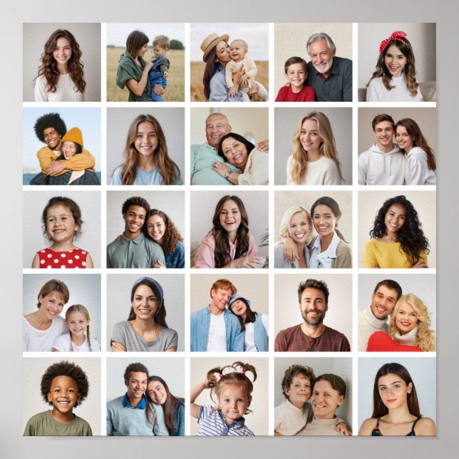 Affiche Créez votre propre collection de photos 25 (Devant)