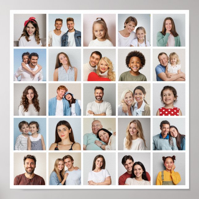 Affiche Créez votre propre collection de photos 25 (Devant)