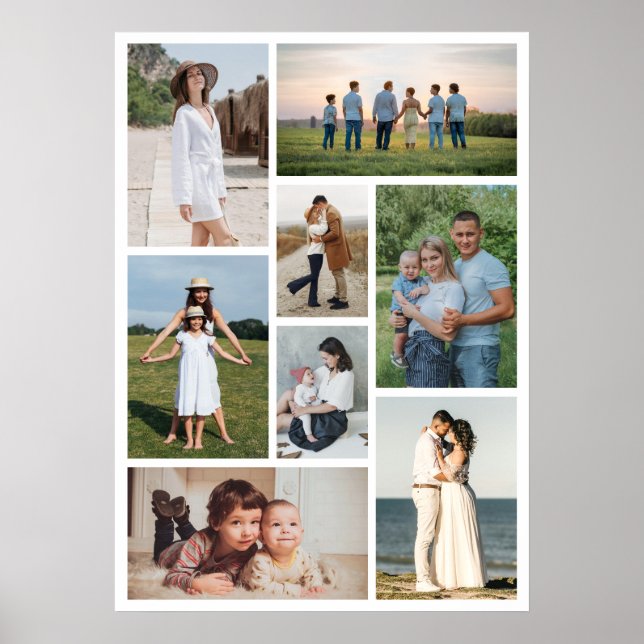 Affiche Créez votre propre collection de photos 8 (Devant)